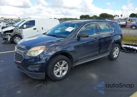 2017 Chevrolet Equinox Ls из США, поврежденный, VIN 2GNALBEK5H1614468